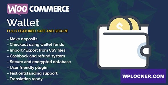 WooCommerce Wallet v3.0.8