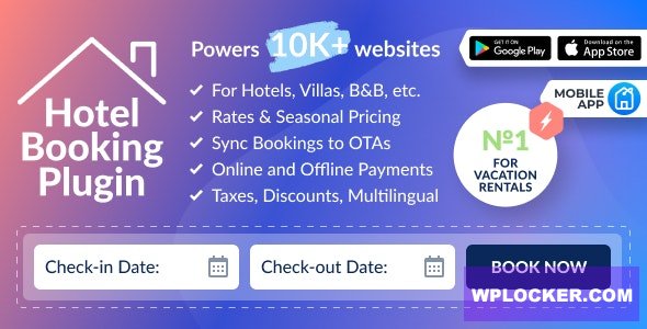 Hotel Booking v4.11.1 - Property Rental WordPress Plugin