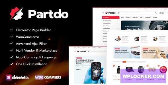 Partdo v1.2.2 - Auto Parts and Tools Shop WooCommerce Theme