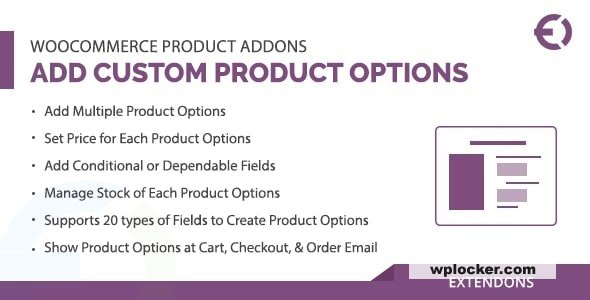 WooCommerce Custom Product Addons, Custom Product Options v5.1.0