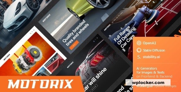 Motorix v1.0 - Car Repair, Shop & Detailing WordPress Theme