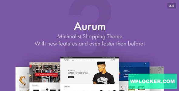 Aurum v3.33 - Minimalist Shopping Theme