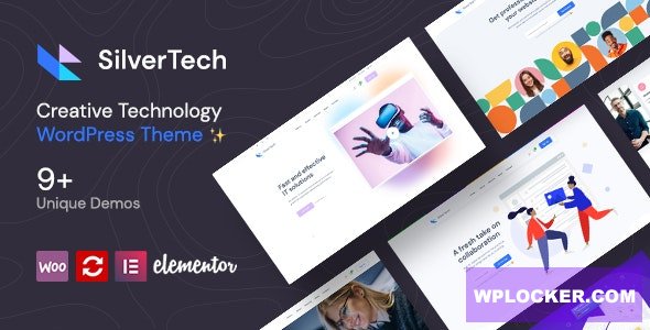 Silvertech v1.15 - Creative WordPress Theme
