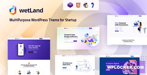 Wetland v1.1.1 - MultiPurpose WordPress Theme for Startup