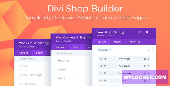 Divi Shop Builder For WooCommerce v2.0.7