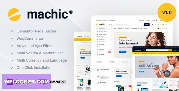 Machic v1.3.5 - Electronics Store WooCommerce Theme