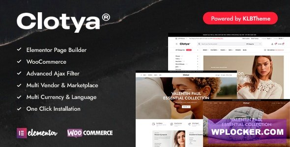 Clotya v1.2.3 - Fashion Store eCommerce Theme