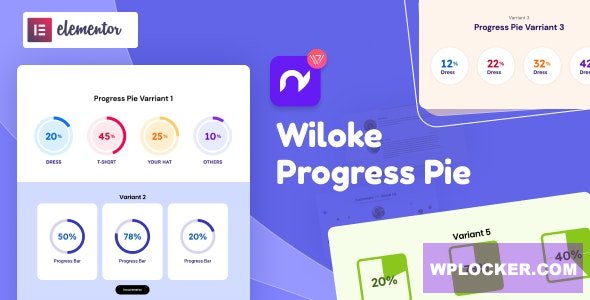 Wiloke Progress Pie for Elementor v1.0.24
