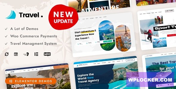 Love Travel v5.5 - Creative Travel Agency WordPress