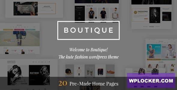 Boutique v2.3.3 - Kute Fashion WooCommerce Theme ( RTL Supported ...