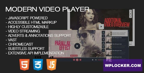 Modern Video Player for Wordpress v9.3.8