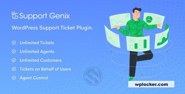 Support Genix v1.6.2 – WordPress Support Ticket Plugin