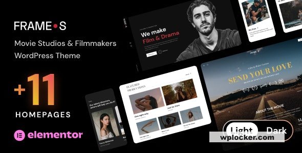Frames v1.4.0 - Movie Studios & Filmmakers WordPress theme
