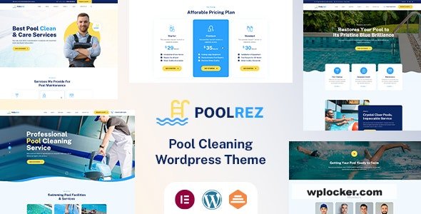 Poolrez v1.0 - Pool Cleaning WordPress Theme