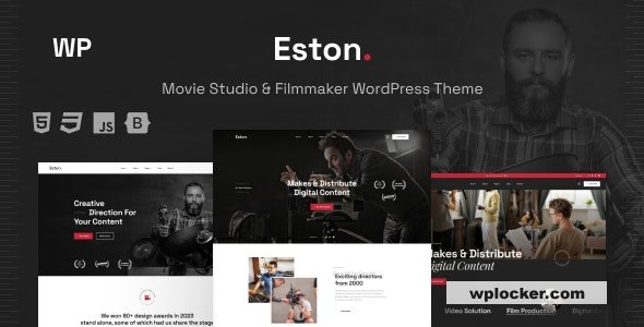 Eston v1.0 - Movie Studio & Filmmaker WordPress Theme